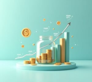 Exponential growth graph