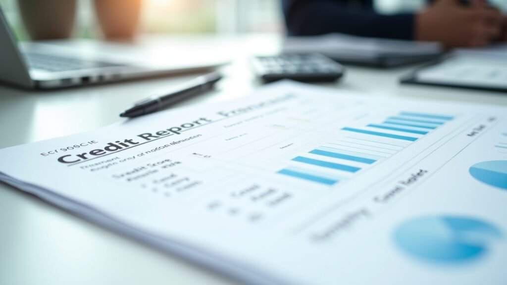 Credit report document