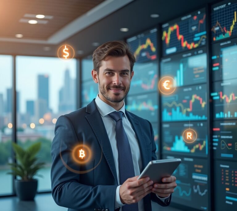 Diversified portfolio pie chart