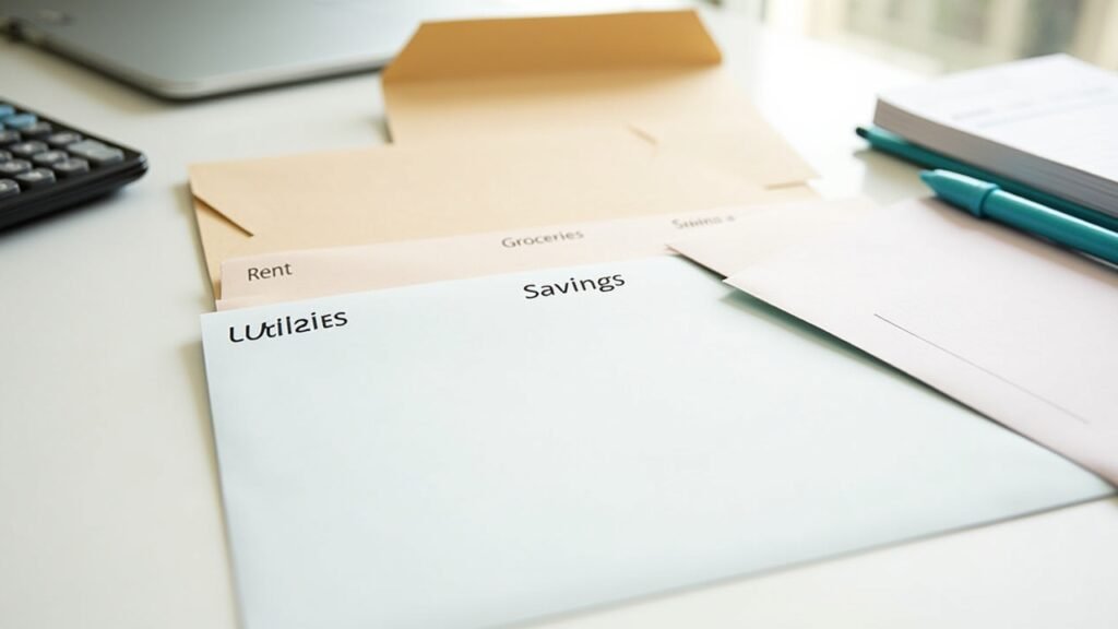 Organized budget envelopes