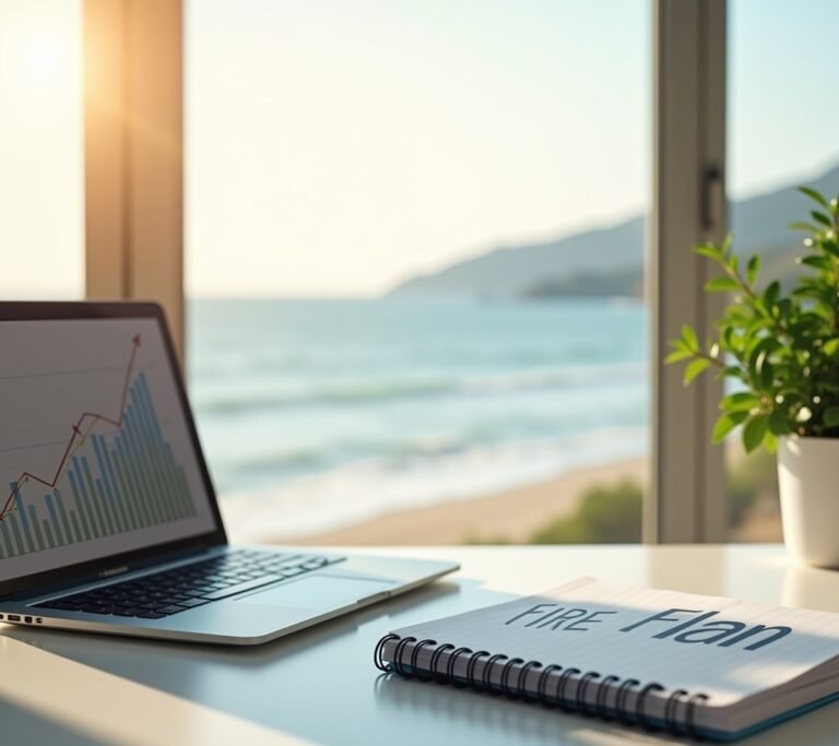 Hammock on beach retirement