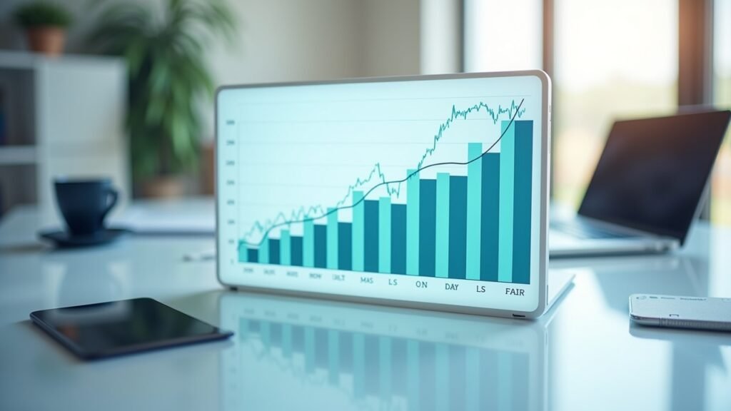Investment portfolio graph