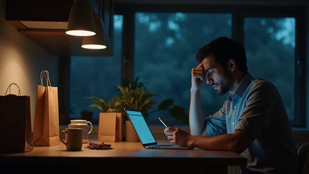 Emotional spending concept