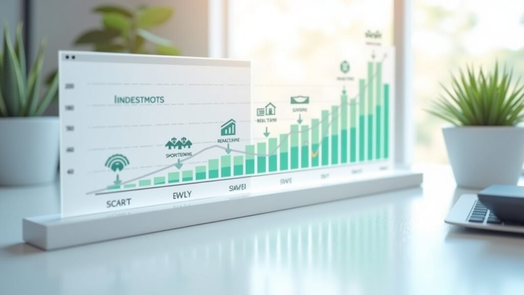 Investment timeline chart