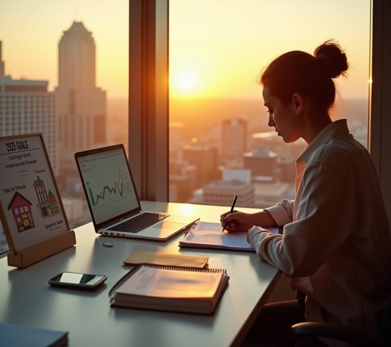 Goals checklist notebook