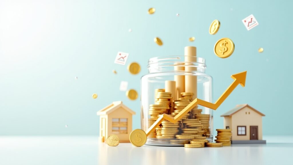 Asset accumulation visual