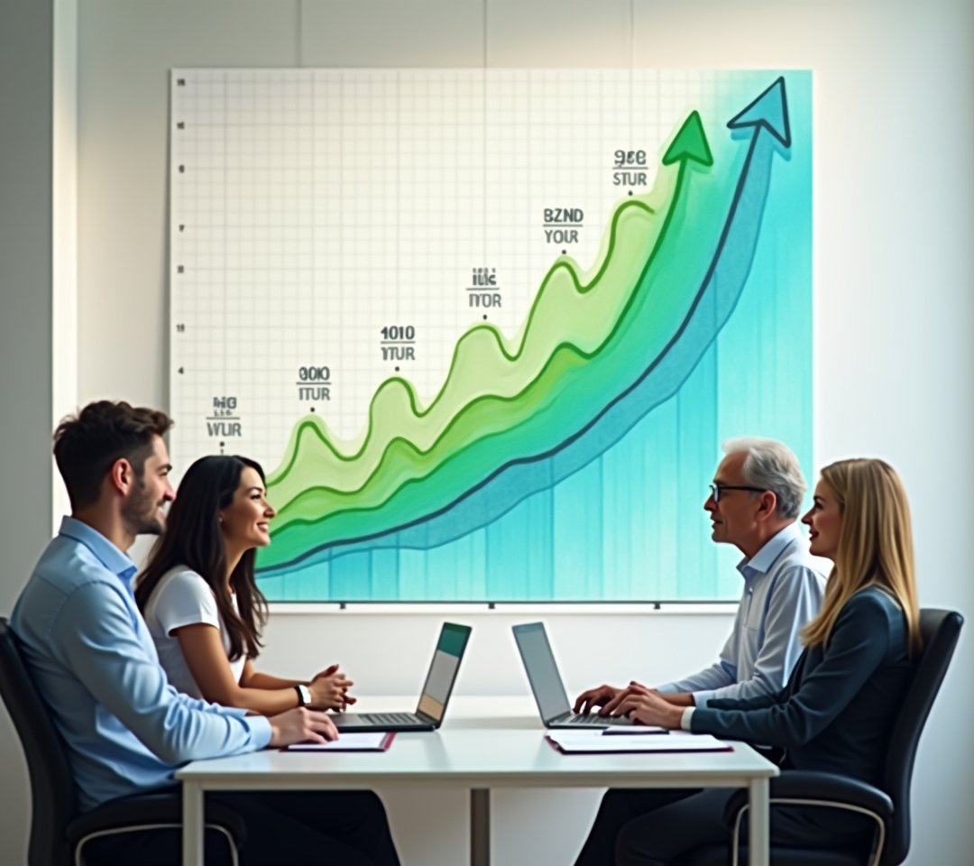 Target date fund chart