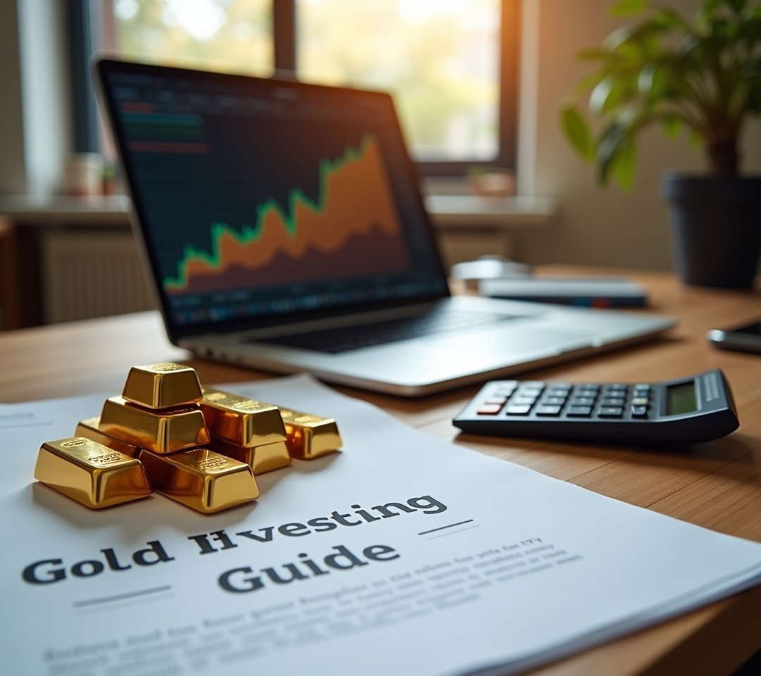 Gold bars stack