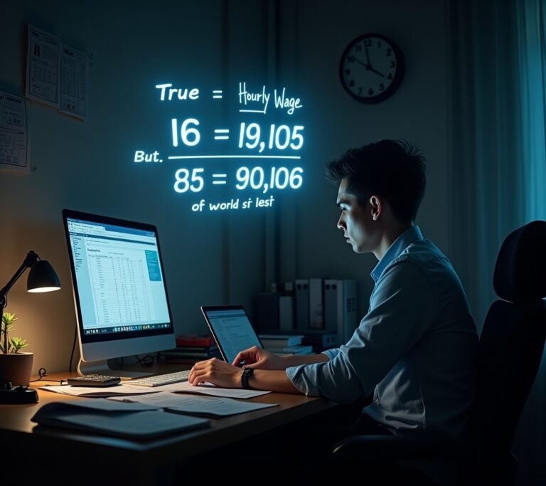 Hourly wage calculation