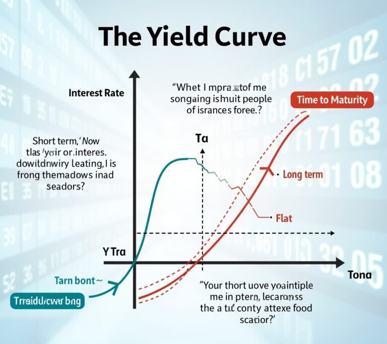 Yield curve graph