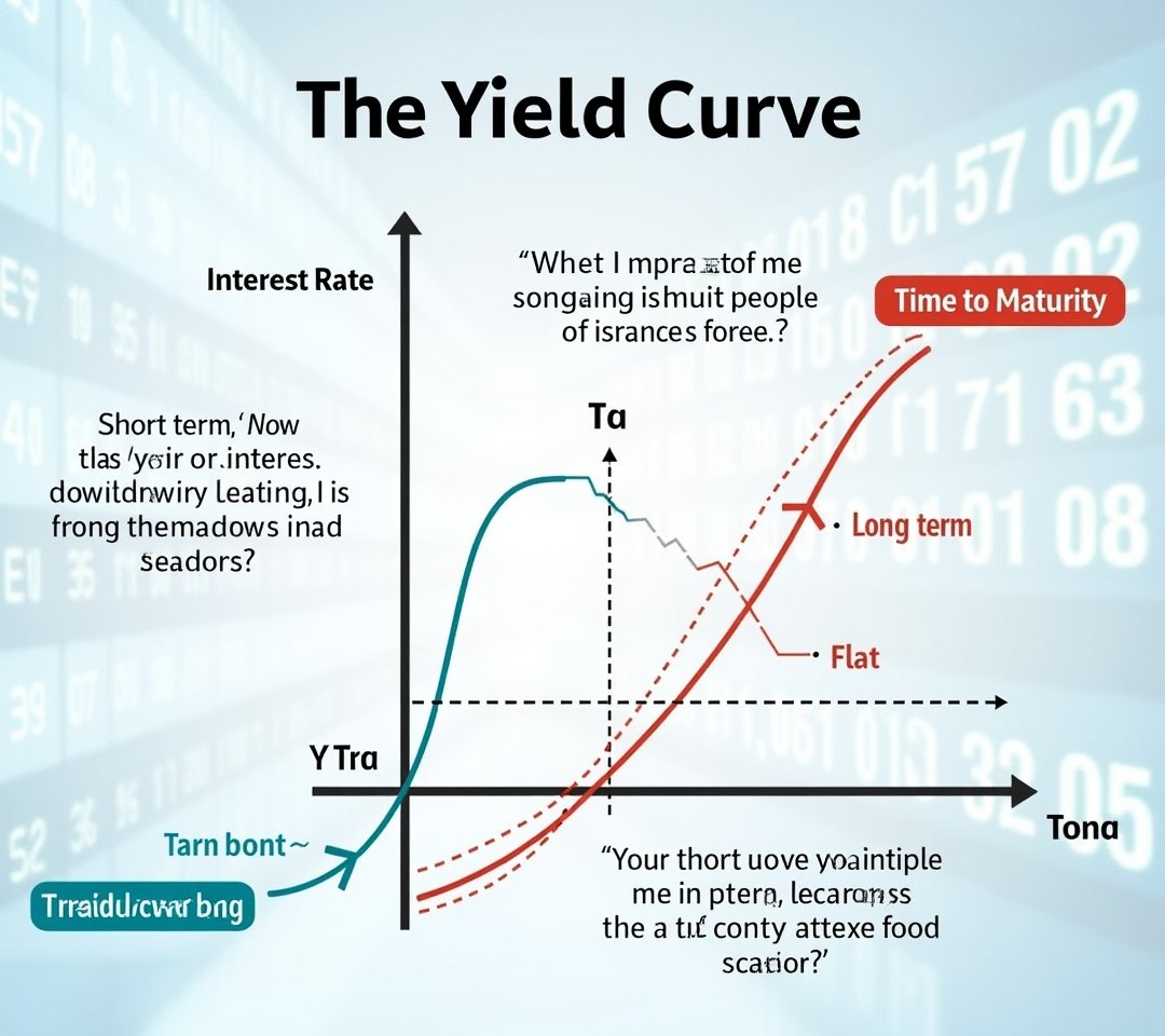 Yield curve graph
