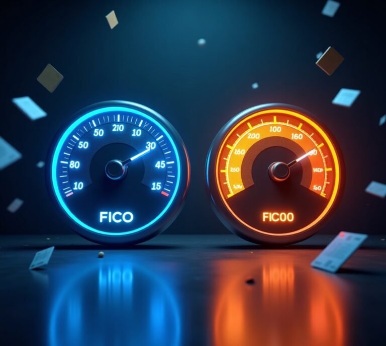 Credit score comparison