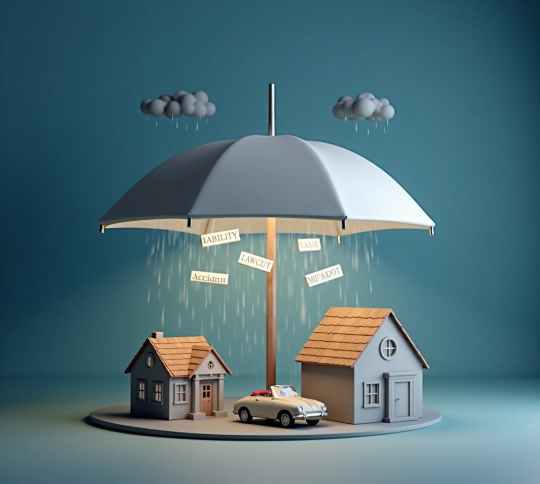Umbrella coverage visual