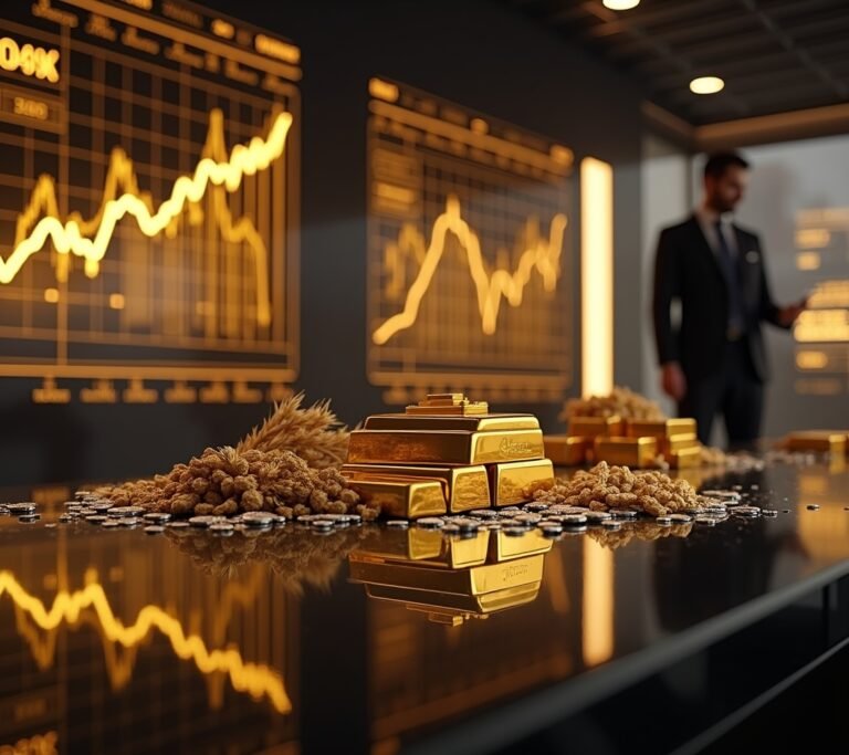 Commodity price chart