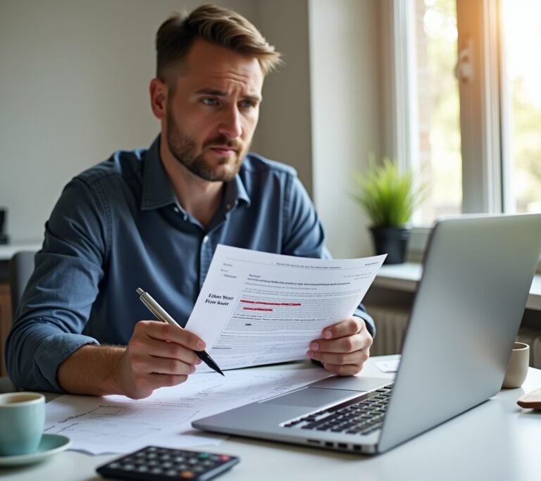 Credit report document